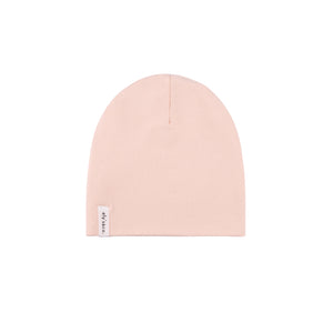 French terry pink carriage footie and beanie