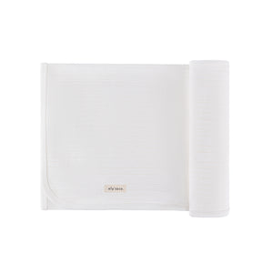 Pointelle blanket - Cream