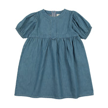 Load image into Gallery viewer, Denim tencel panel dress  - Short sleeve
