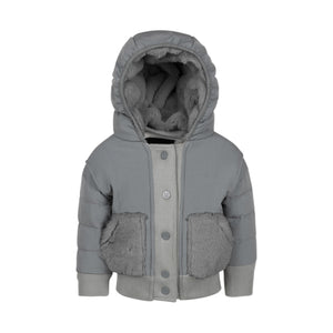 Baby knit coat - Sage