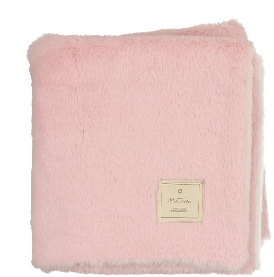 Furget-me-not blanket - pink