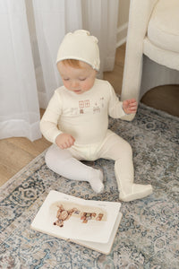 Little nursery layette set - Ivory boys