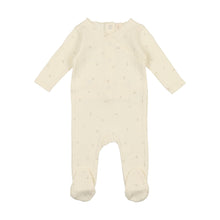Load image into Gallery viewer, Pointelle layette set - cream/sand
