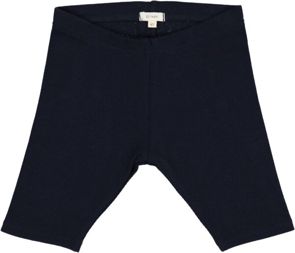 Ribbed shorts - Navy