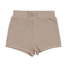 Load image into Gallery viewer, Ribbed track shorts - Taupe
