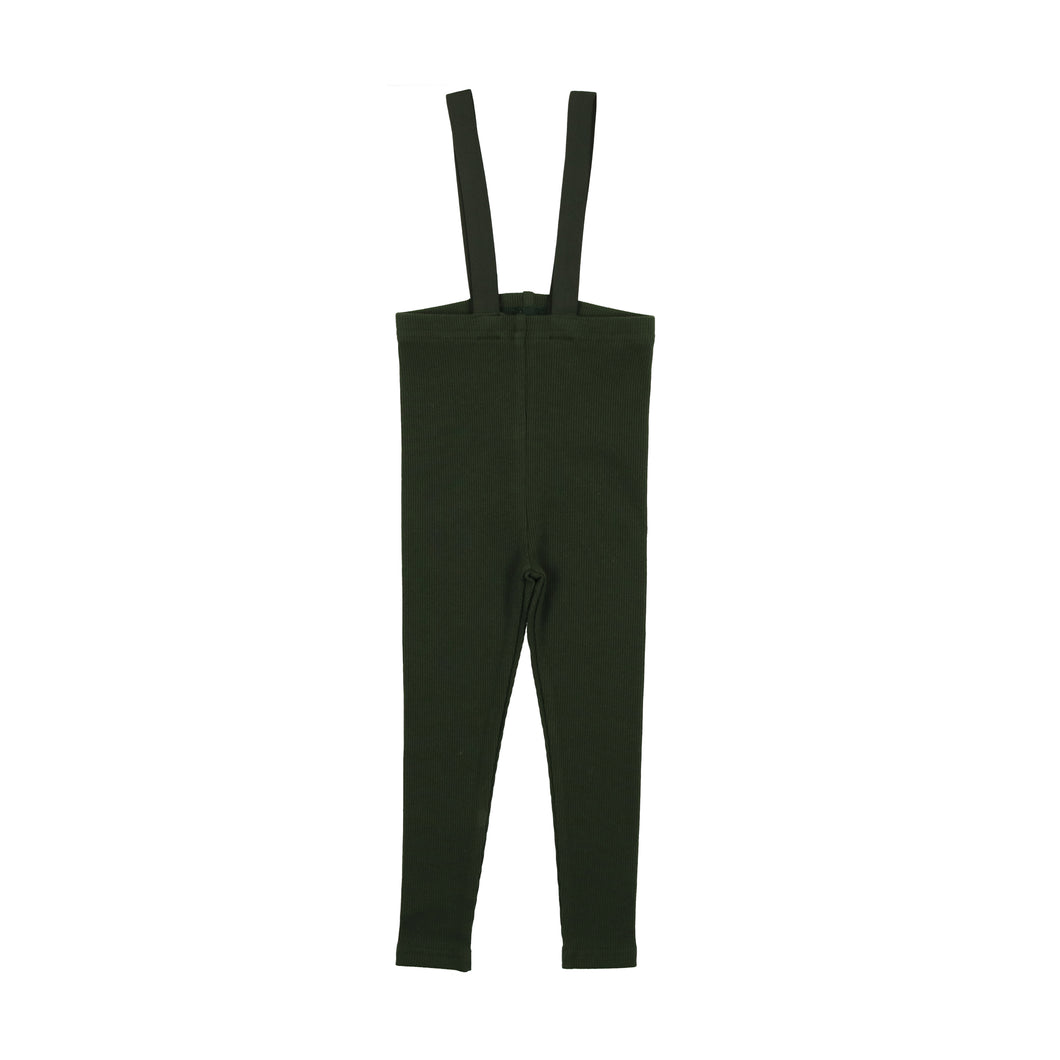 Suspender leggings - Green