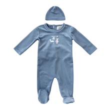 Load image into Gallery viewer, Stuffed friends layette set - Blue
