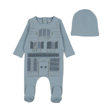 Load image into Gallery viewer, Toy shop layette set - Dusty blue
