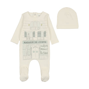 Toy shop layette set - Ivory boys