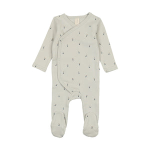 Very berry layette set - Blue