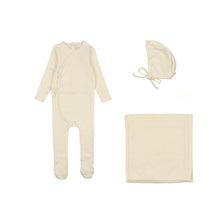 Load image into Gallery viewer, Vine pointelle layette set - Cream
