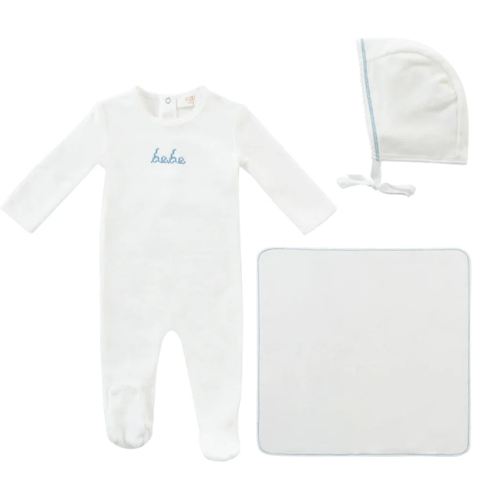 Bebe layette set - Blue