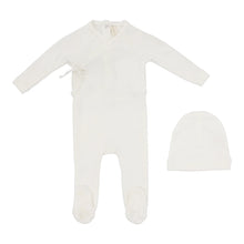 Load image into Gallery viewer, Wrapover layette set - Winter white
