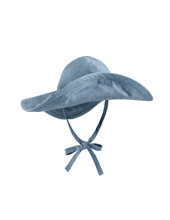 Denim sun hat