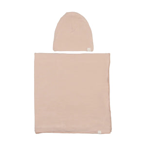 Bamboo swaddle set - Pale pink