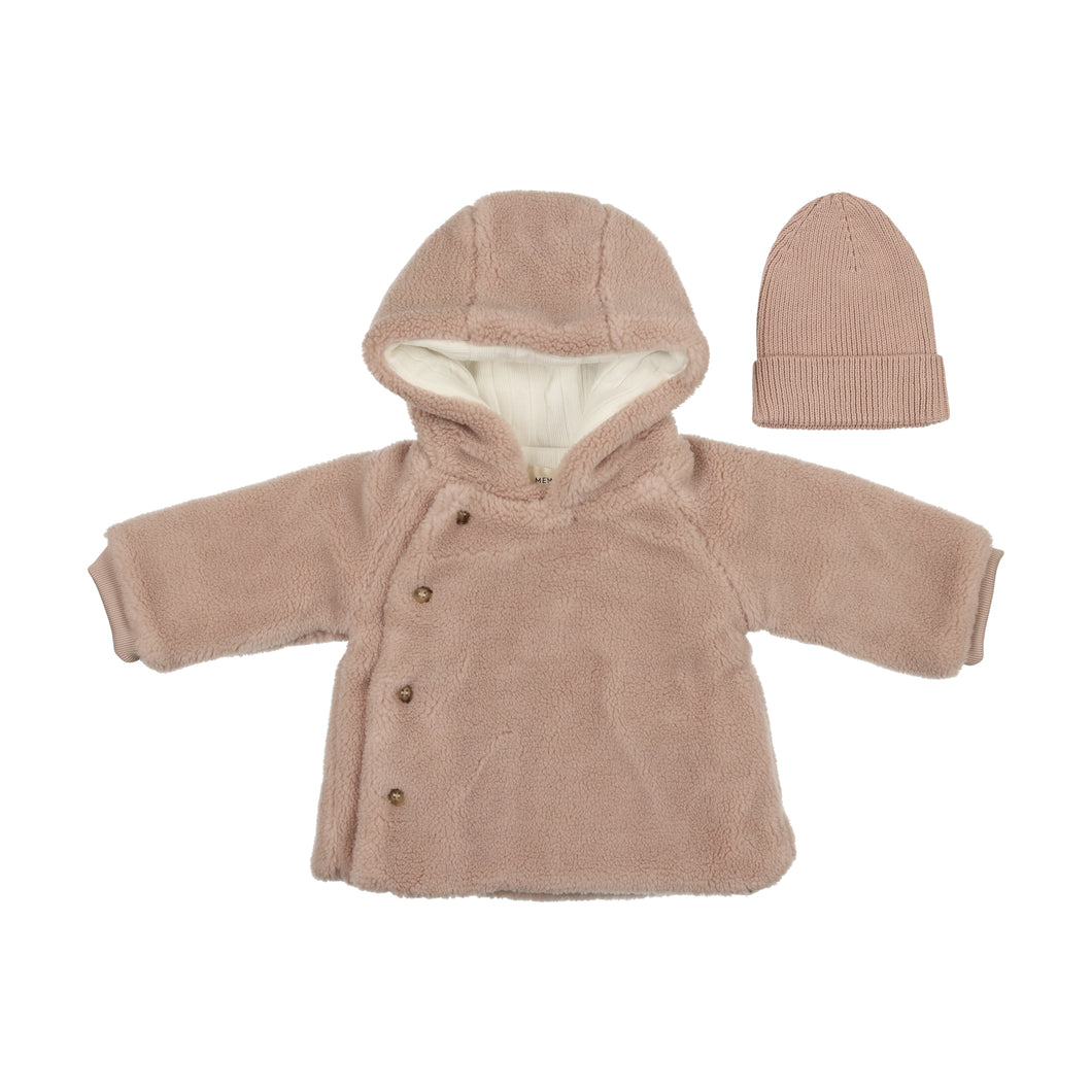 Sherpa jacket - Dusty pink