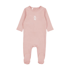 Ballet slippers layette set - Pink