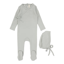 Load image into Gallery viewer, Pinpoint layette set - Sea Blue
