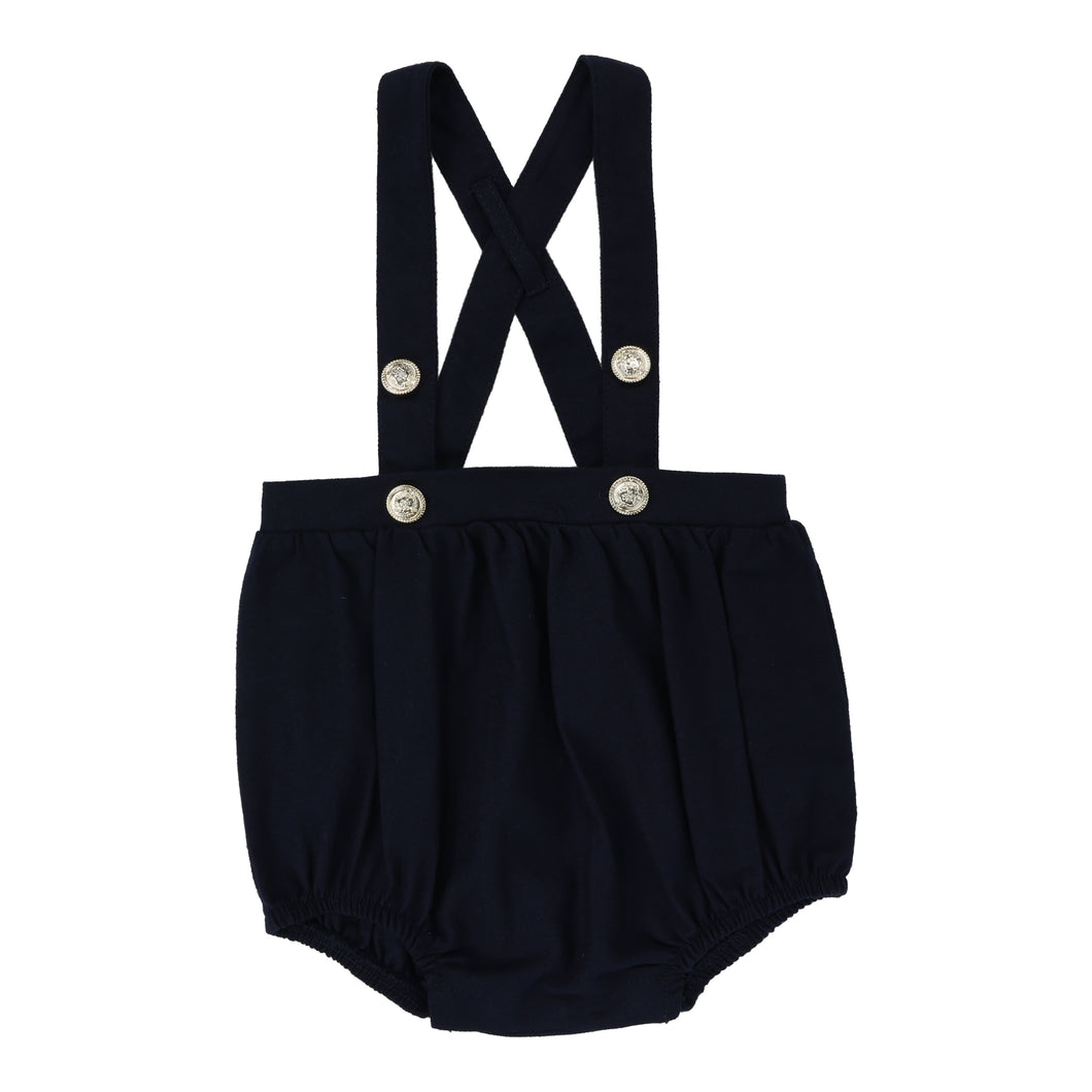 Suspender bubble bloomers - Navy