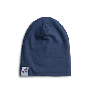 Denim cotton beanie